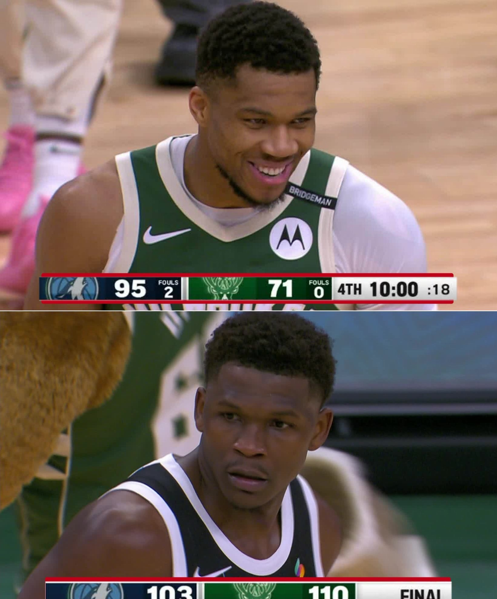 雄鹿热火大战，惊险收场